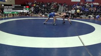 157 lbs Champ. Round 3 - Justin Whitney, Brewton-Parker (GA) vs Reed Noble, Lander