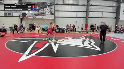 125 kg Champ. Round 1 - Lance Trost, Cliff Keen Wrestling Club vs Alexander Holmes, Warrior Regional Training Center
