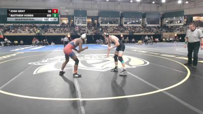 150-4A/3A Quarterfinal - Matthew Hobbs, Walt Whitman vs Josh Gray, Franklin