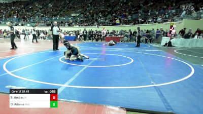 110 lbs Consi Of 32 #2 - Sergio Andre, Cascia Hall vs Daxton Adams, Piedmont