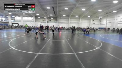 52 lbs Round Of 16 - Alexander Szymko, Southside WC vs Homa Sivalingam, Thundercats