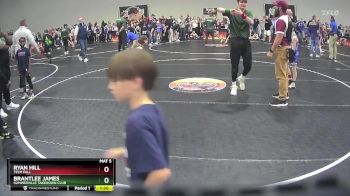 64 lbs Quarterfinal - Brantlee James, Summerville Takedown Club vs Ryan Hill, Tech Fall