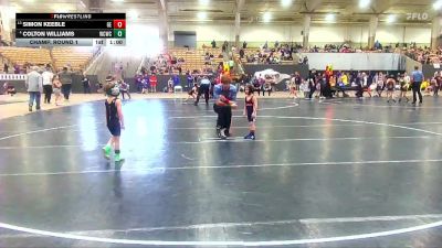 35 lbs Champ. Round 1 - Simon Keeble, GOVS Elite vs Colton Williams, Williamson Co Wrestling Club