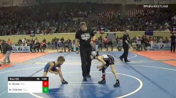 55 lbs 7th Place - Armond Goree, Tulsa McClain Pin-King All Stars vs Will Charles, Piedmont