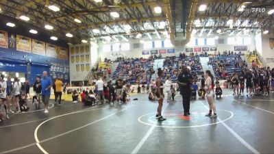 110 lbs Cons. Round 3 - Juliana Mills, Flagler Wrestling Club vs Adrianna Shaw, Wellington