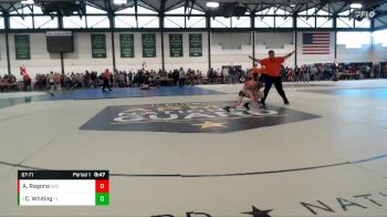 67-71 lbs Quarterfinal - Cooper Whiting, Force Elite vs Adriana Ragona, Built By Brunson