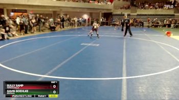 65 lbs Quarterfinal - Gavin Boehlke, Buffalo vs Sully Samp, Fergus Falls