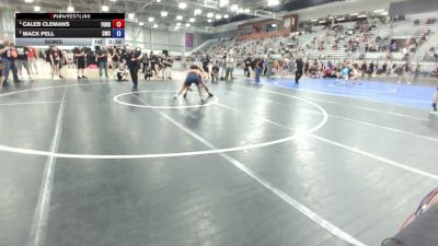 126 lbs Semis - Caleb Clemans, FordDynastyWrestlingClub vs Mack Pell, Cashmere Wrestling Club
