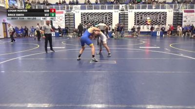 160 lbs Consy 3 - Logan Hunter, Norwin vs Brice Smith, West Greene