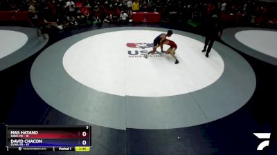 106 lbs Round 4 (16 Team) - Mas Hatano, SAWA-FR vs David Chacon, CVWA-FR