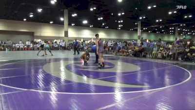 120 lbs Quarterfinals (8 Team) - Angelina Barham, Queen Bees vs Elissa Rice, Hernando Wrestling