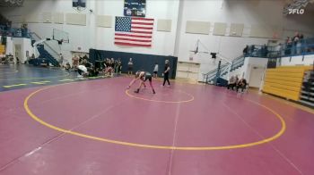 120 lbs 1st Place Match - Kye Carter, Powell Middle School vs Rylan Gambler, Riverton Middle School