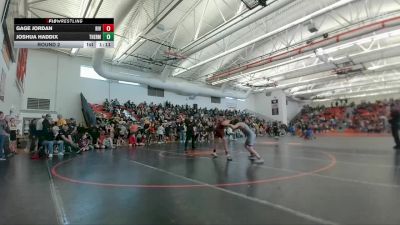 101-104 lbs Round 2 - Gage Jordan, Riverton Middle School vs Joshua Haddix, Thermopolis Middle School