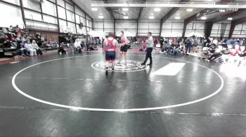 285 lbs Round 5 (8 Team) - Caleb Crooks (Wasatch Academy), North Sanpete vs Bryce Jensen, Uintah B