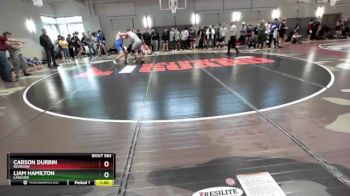 220 lbs Cons. Round 1 - Liam Hamilton, Lakeside vs Carson Durbin, Reardan