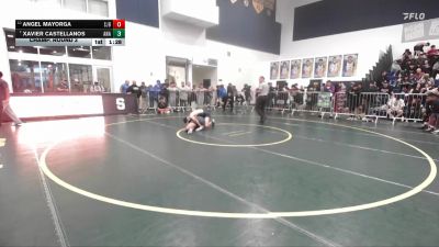 138 lbs Champ. Round 3 - Xavier Castellanos, Anaheim vs Angel Mayorga, SJ Bosco