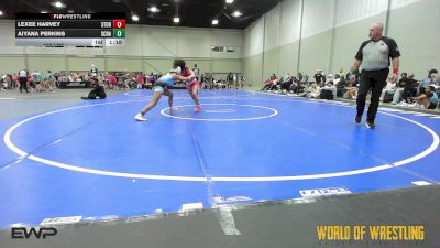 130 lbs Rr Rnd 2 - Lexee Harvey, Storm Wrestling Center vs Aiyana Perkins, Scrappers 7-12