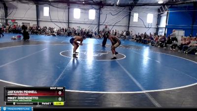 Silver 141 lbs Champ. Round 1 - Jar`kavin Pennell, Nebraska Wesleyan vs Mikey DiBenedetto, Wisconsin-Whitewater