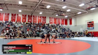 138 lbs Prelim - Eziah Morales, Grand Junction vs Zach Ligrani, Lutheran