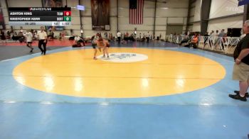 95 lbs Rr Rnd 1 - Ashton King, Team Barracuda MS vs Kristopher Kerr, North Carolina National Team Blue