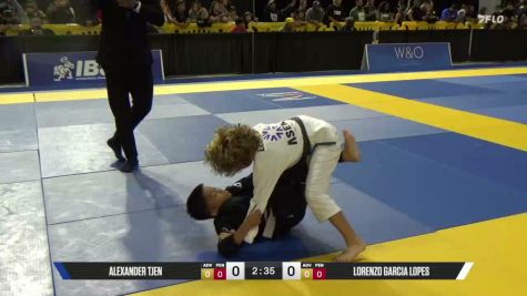 Alexander Tjen vs Lorenzo Garcia Lopes 2026 Pan Kids Jiu-Jitsu IBJJF Championship