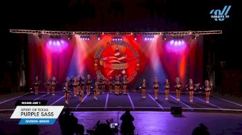 Spirit of Texas - Purple Sass [2025 L3 Senior Day 1] 2025 The American Legacy Fort Worth Nationals
