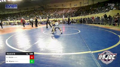 61 lbs Round Of 16 - Harlan Wade, Husky Wrestling Club vs Weston Myers, Pawhuska Elks Takedown