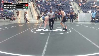 165 lbs Cons. Round 2 - Bryson McCraw, Montreat College vs Xavier Barnhart, Southeastern
