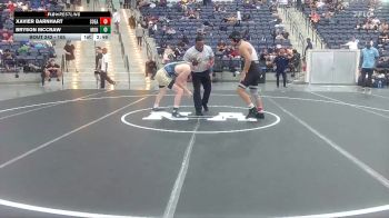 165 lbs Cons. Round 2 - Bryson McCraw, Montreat College vs Xavier Barnhart, Southeastern
