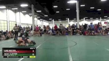 120 lbs Placement (4 Team) - Luke Reitter, Steller Trained Black vs Nicky Clayton, Iron Horse White