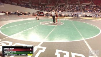 6A/5A Girls 145 Semifinal - Gracie Boer, Beaverton Girls vs Reese Lawson, West Salem Girls