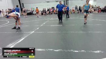 144 lbs Round 7 (8 Team) - Frank Italiano, Seagull White vs Antonio Arguello, Team Tugman WC