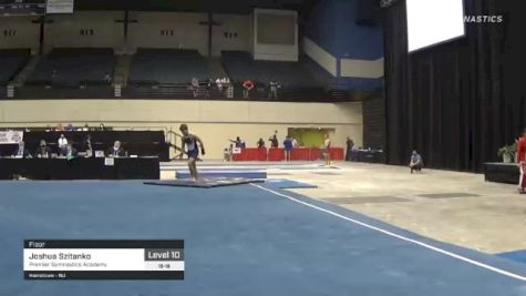Joshua Szitanko - Floor, Premier Gymnastics Academy - 2021 USA Gymnastics Development Program National Championships