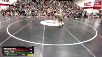 235 lbs Quarterfinal - Fatima Mata, Pinedale vs Kaitlin Barral, Thermopolis