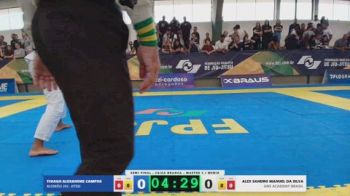 ALEX SANDRO MANUEL DA SILVA vs THIAGO ALEXANDRE CAMPOS 2026 FPJJ Copa Grandes Mestres Etapa 3