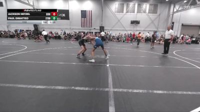 113 lbs Round 2 (6 Team) - Jackson Hetzel, South Side WC Black vs Paul DiMatteo, Xtreme Team