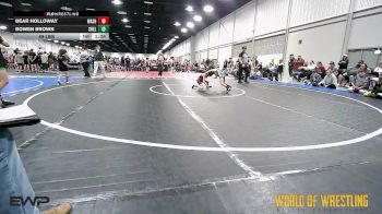 49 lbs Semifinal - Bear Holloway, Washington 9U vs Bowen Brown, Shelton Wrestling Academy 9U