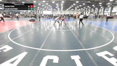 126 lbs Consi Of 32 #2 - Justin Ford, GA vs Caleb Gauthier, FL