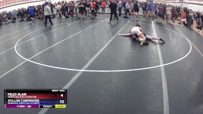 175 lbs Round 3 - Miles Blair, Wrestling With Character vs Dyllon Carpenter, Nebraska Wrestling Academy