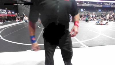 100 lbs Rr Rnd 3 - Isabella Hofmeister, Team North Stars vs Lilly Breeden, MoWest Fire Dragons