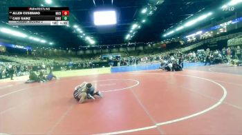 106 lbs Champ. Round 2 - Caio Sainz, Somerset vs Allen Cusimano, Mill Creek
