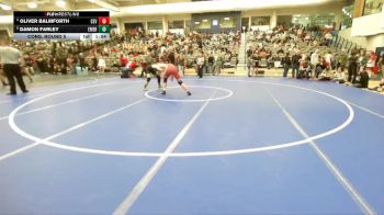 157 lbs Cons. Round 5 - Oliver Balmforth, Cedar Valley vs Damon Farley, Emery