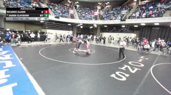 285 lbs Champ. Round 1 - Jaiden Clayborn, Moline vs Ricardo Alanis, Glenbard East