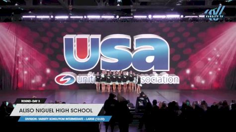 Aliso Niguel High School - Varsity Song/Pom Intermediate -- Large (12-23) [2023 Varsity Song/Pom Intermediate -- Large (12-23) Day 3] 2023 USA Spirit & Junior Nationals/Collegiate Championships