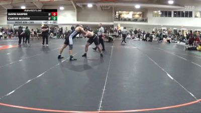 285 lbs Semifinal - Gavin Harper, Wheeling University vs Carter Blough, Grand Valley State