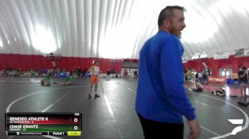 132 lbs Round 3 (16 Team) - Lodi Athlete 6, CR Washington vs Izaac Gaines, Geneseo