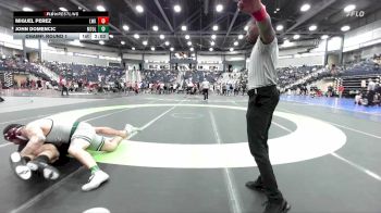 285 lbs Champ. Round 1 - Miguel Perez, Lindsey Wilson (Ky.) vs John Domencic, Mt. Olive