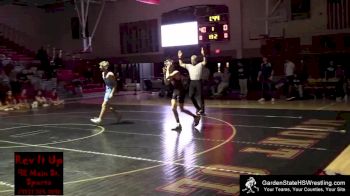 132 lbs Kristian Beres, Mt. Olive vs Francesco Digioia, Sparta