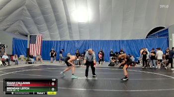 138 lbs Round 1 (8 Team) - Isaiah Callahan, Warrior RTC vs Brendan Leitch, Rogue WC