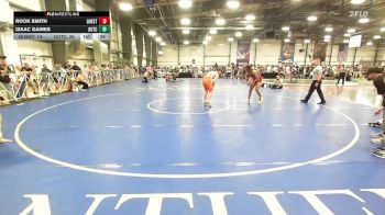 160 lbs Rr Rnd 1 - Rook Smith, Quest School Of Wrestling Black vs Izaac Gaines, Team Gotcha